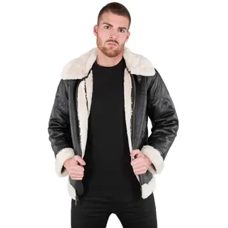 Alpha Industries B3 Fl Jacke - Black - 3XL