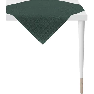 Mitteldecke APELT "1104 Loft Style, Jacquard", blau (petrol, schwarz, natur), B:85cm L:85cm, Polyester, Viskose, Tischdecken, Mitteldecke