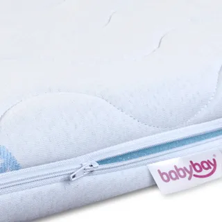 babybay Baby-Kaltschaummatratze Medicott extraluftig 42x81cm Stoff Weiß 41,5 x 81 cm