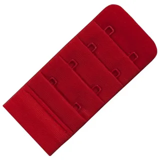 Miss Perfect BH-Verlängerung 50500-73, Bra Back Extender – BH-Verlängerung für perfekte Passform rot 2 Haken (3.8 cm breit)