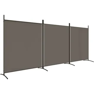 vidaXL Paravent Anthrazit 525x180 cm Stoff
