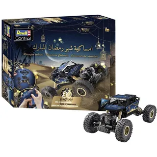 Revell Ramadan Kalender I RC Crwaler in 30 Tagen zusammen bauen I Für Jungen, Mädchen, Kinder und Erwachsene ab 8 Jahren I Ferngesteuertes Auto I Spirituelles und Kreatives Erlebnis in der Fastenzeit
