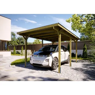 Weka Einzelcarport 606 Gr. 1 300 x 500 cm kdi