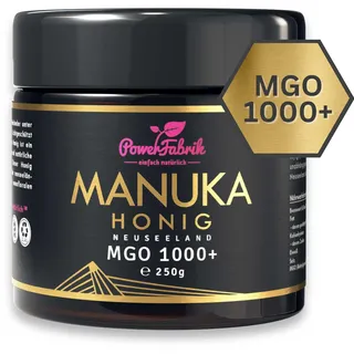 Manuka Honig MGO 1000+, im Glas, Original aus Neuseeland - 250g