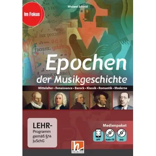 Helbling Verlag GmbH Epochen der Musikgeschichte, Multimediapaket + App