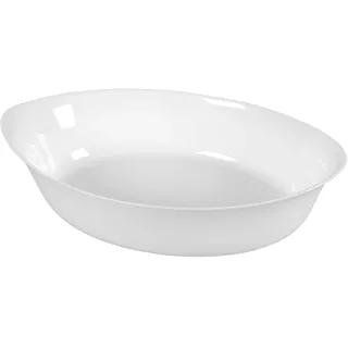 Auflaufform Backform Glasbräter Bräter ofenfeste Schale Luminarc Glas oval Ø32cm