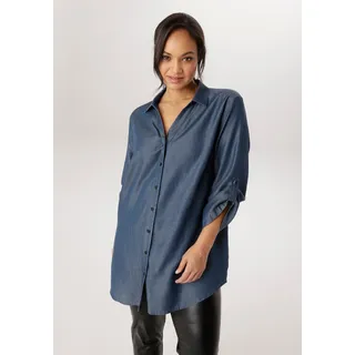 aniston plus Jeansbluse ANISTON PLUS Blau 48