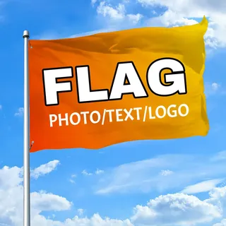 Personalisierte Flagge,Fahne Selbst Gestalten,Farbecht Und Lebendig | Banner Personalisiert ,Gestalten Sie Ihre Eigene Flagge Mit Foto,Logo,Text FüR Den Garten,Nylon