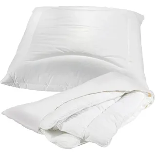 Traumina Exclusive Faser Kopfkissen 40 x 80 cm Weiß