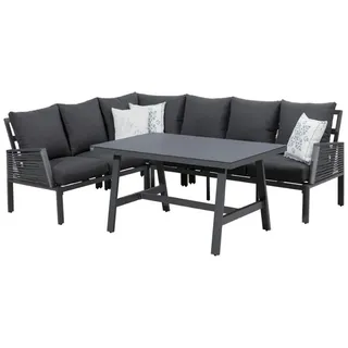 Primaster Apulia Dining Lounge-Set greyline