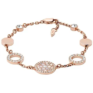 Fossil Vintage Glitz Armband roségold JF01739791 Größe 20 cm