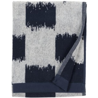 Marimekko Ostjakki Hand Towel 50x70cm Dark Blue, Off White OneSize