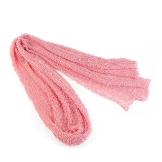 Neugeborenen Wickeltücher Rosa aus Rayon Baumwolle | Atmungsaktive Struktur, Dehnbares Wickelgewebe, für Babypuppen und Neugeborene, Zuhause oder Studio