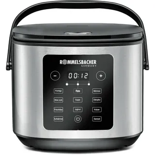 Rommelsbacher MRK 950 Multi-Reiskocher Edelstahl/Schwarz 5 l