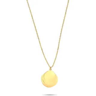 Liebeskind Berlin Kette mit Anhänger The Organic Treasure Gold/Edelstahl