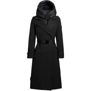 khujo - Damen - Wintermantel - Elena- Black - L - L