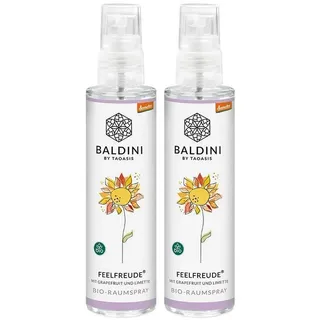 Baldini Feelfreude Bio/demeter Raumspray 2x 2x50 ml Spray