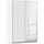 Subito Schwebetürenschrank 136 x 197 x 61 cm weiß