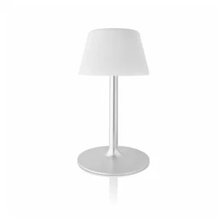 eva solo Solarleuchte Kunststoff Ø 28 x H 50,5 cm weiß