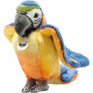 Steiff Lori Papagei 26 cm Blau/Gelb