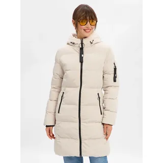 Marie Lund Steppmantel in kitt XL
