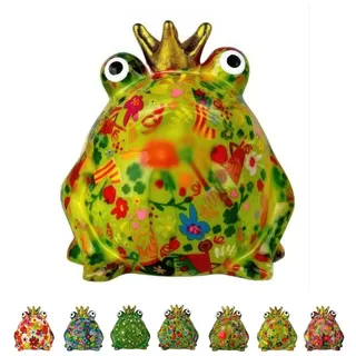 netproshop Spardose Frosch Freddy Größe N aus Keramik Pomme Pidou, Auswahl:Garden