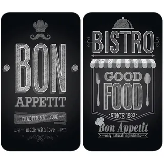 Wenko Bon Appetit Herdabdeckplatte 2 St.