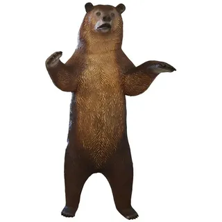 Xlmoebel Dekofigur Lebensgroße Bärenfigur aus hochwertigem Material für Garten (1 St., Skulptur A668A-240cm), Hergestellt in Europa braun