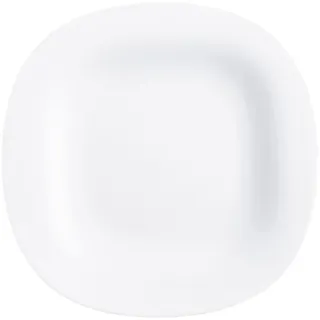 Luminarc Dajar Dessertteller Carine 19,5 cm, Glas, Weiß, cm, 19,5 x 19,5 x 1,70 cm, 1 Einheiten