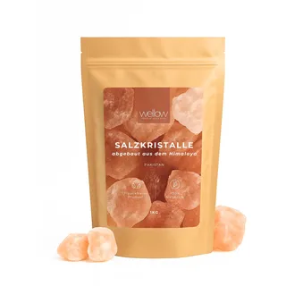 wellow - rituals of sauna & spa Himalaya Salzkristalle 1 kg