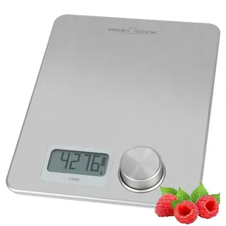 Proficook ProfiCook® PC-KW 1263 Edelstahl 5 kg LED Anzeige Tara Funktion