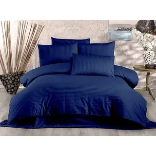 L'Essentiel Linge de Maison, Lilyum- WTN6210, Dunkelblau, Bettdecken, 100% Baumwollsatin - Dunkelblau