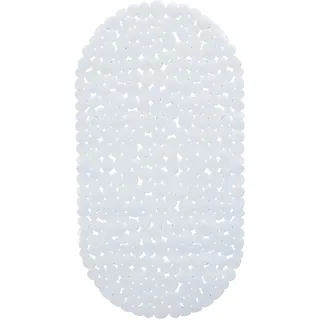 Relaxdays Badewannenmatte Wanneneinlage Weiß