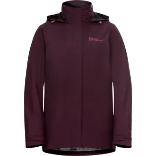 Jack Wolfskin Rotwand 3IN1 JKT W amaranth L