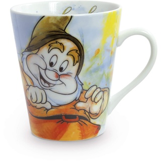 EGAN Disney Porzellan Tasse Die 7 Zwerge ZWERG 'HAPPY'