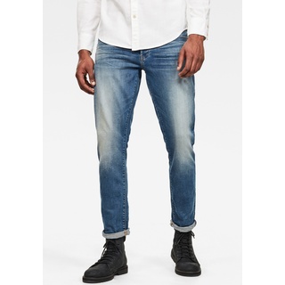 G-Star  Regular-fit-Jeans »3301 Straight Tapered«, Gr. 34 - Länge 34, modern vintage blue, , 37349331-34 Länge 34