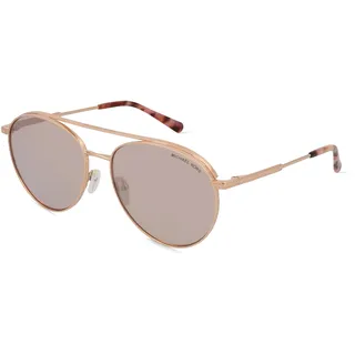 Michael Kors MK1138 Damen-Sonnenbrille Vollrand Pilot Metall-Gestell, pink
