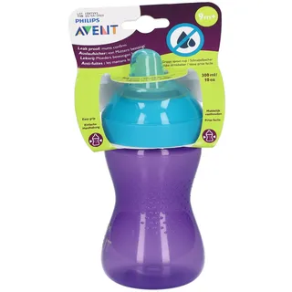 Avent My Grippy Zachte Tuitbeker Lila Scf802/02 300ml 1 St Becher