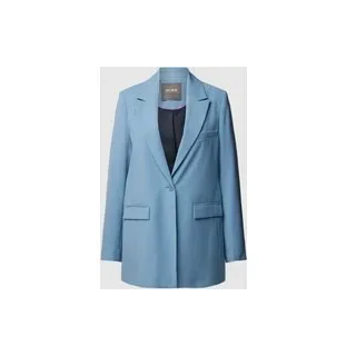 Blazer mit Brustleistentasche Modell 'BINE LEIA', Rauchblau, 38