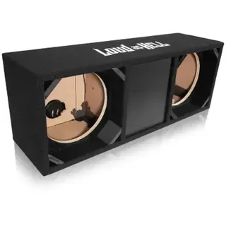 Loud as Hell 2x10 Zoll Pro Black 10 Zoll Lautsprechergehäuse