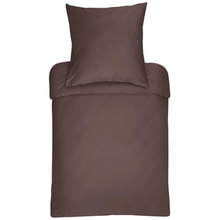 Bassetti Bettbezug einzeln 135x200 cm | fango-M2  Mako-Satin Bettwäsche Uni