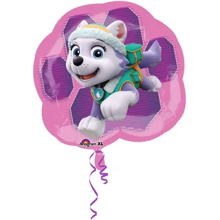 amscan® Amscan 3426901 SuperShape Paw Patrol Girls, Folienballon, 63 x 58cm, sortiert