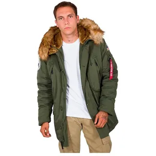 Alpha Industries Polar Jacke - Dark Green - L