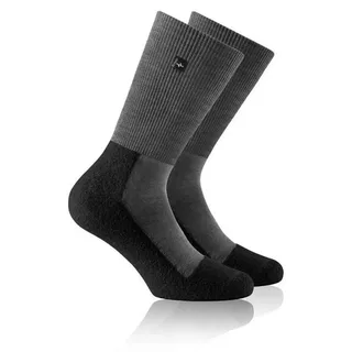 Rohner Original SupeR Light Wandersocken grau/schwarz 39-41