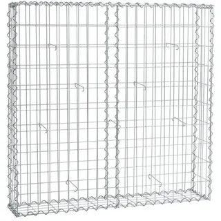 Estexo Gabione Steingabionen Steinkorb 100 x 100 x 20 cm