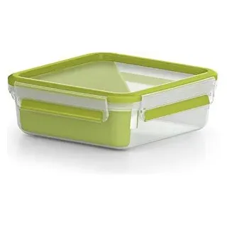 Emsa Lunchbox Clip & Go 518104, Kunststoff, Sandwichbox mit Einsatz, 850 ml