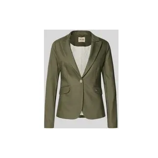 Slim Fit Blazer mit Pattentaschen Modell 'Blake Night', Oliv, 42