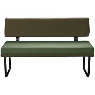 OTTO home Polsterbank Gabi Grün 141 x 88 x 67 cm