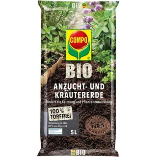 Compo Bio Anzucht- und Kräutererde 5 l