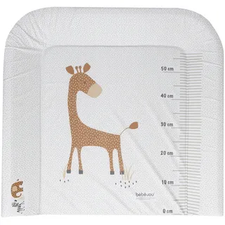 Bebe Jou Wickelauflage Steppe, Taupe, Kunststoff, Füllung: Schaumstoff, 77x6.5x72 cm, Made in EU, Oeko-Tex® Standard 100, schadstoffgeprüft, abwischbar, Pflegen, Wickeln, Wickelauflage